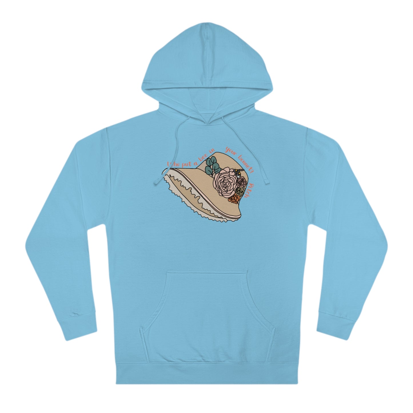 Bee in Bonnet - Unisex Hooded Sweatshirt