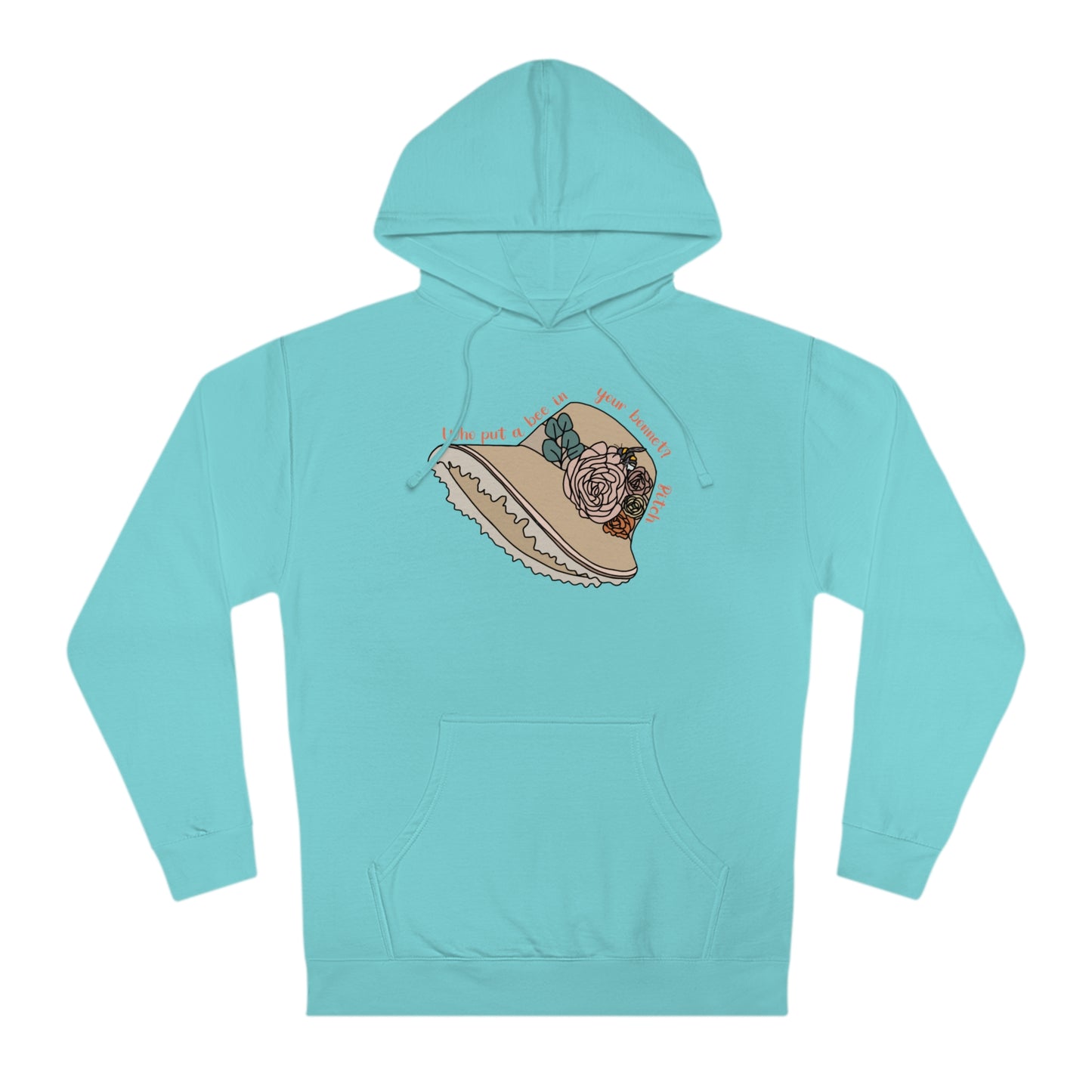 Bee in Bonnet - Unisex Hooded Sweatshirt