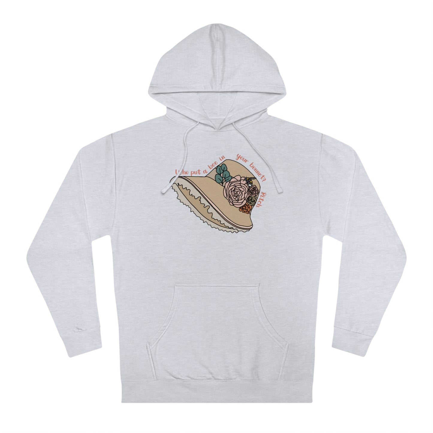 Bee in Bonnet - Unisex Hooded Sweatshirt