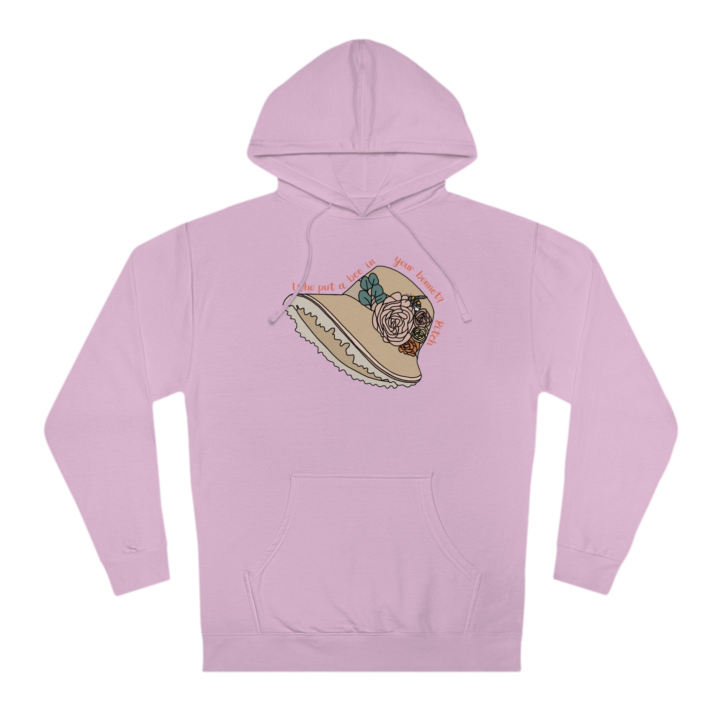 Bee in Bonnet - Unisex Hooded Sweatshirt