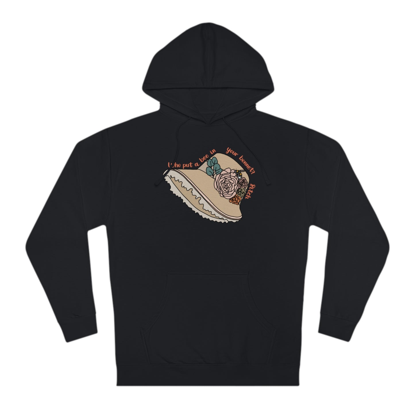 Bee in Bonnet - Unisex Hooded Sweatshirt