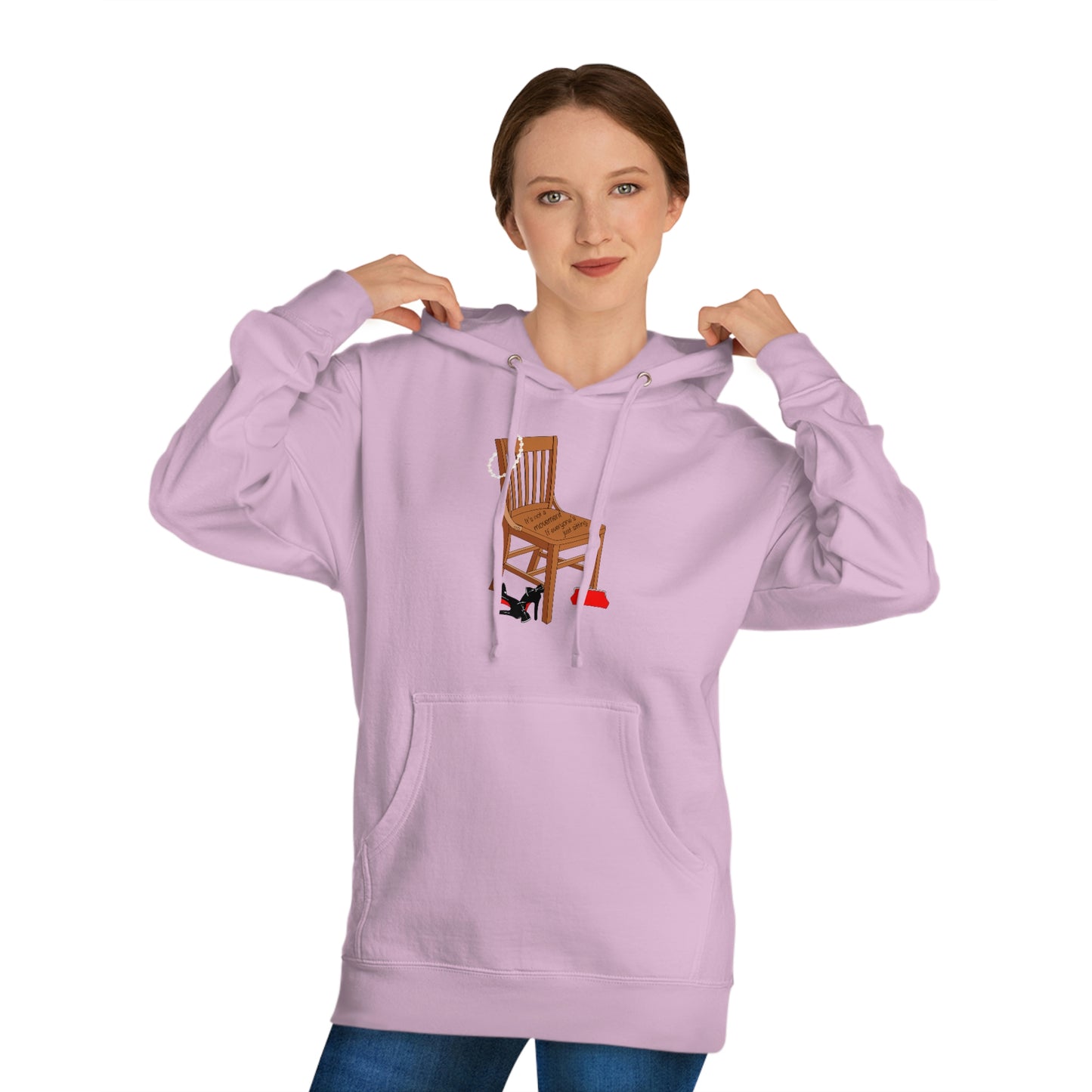 Movements Require Moving - Hooded Unisex Sweatshirt
