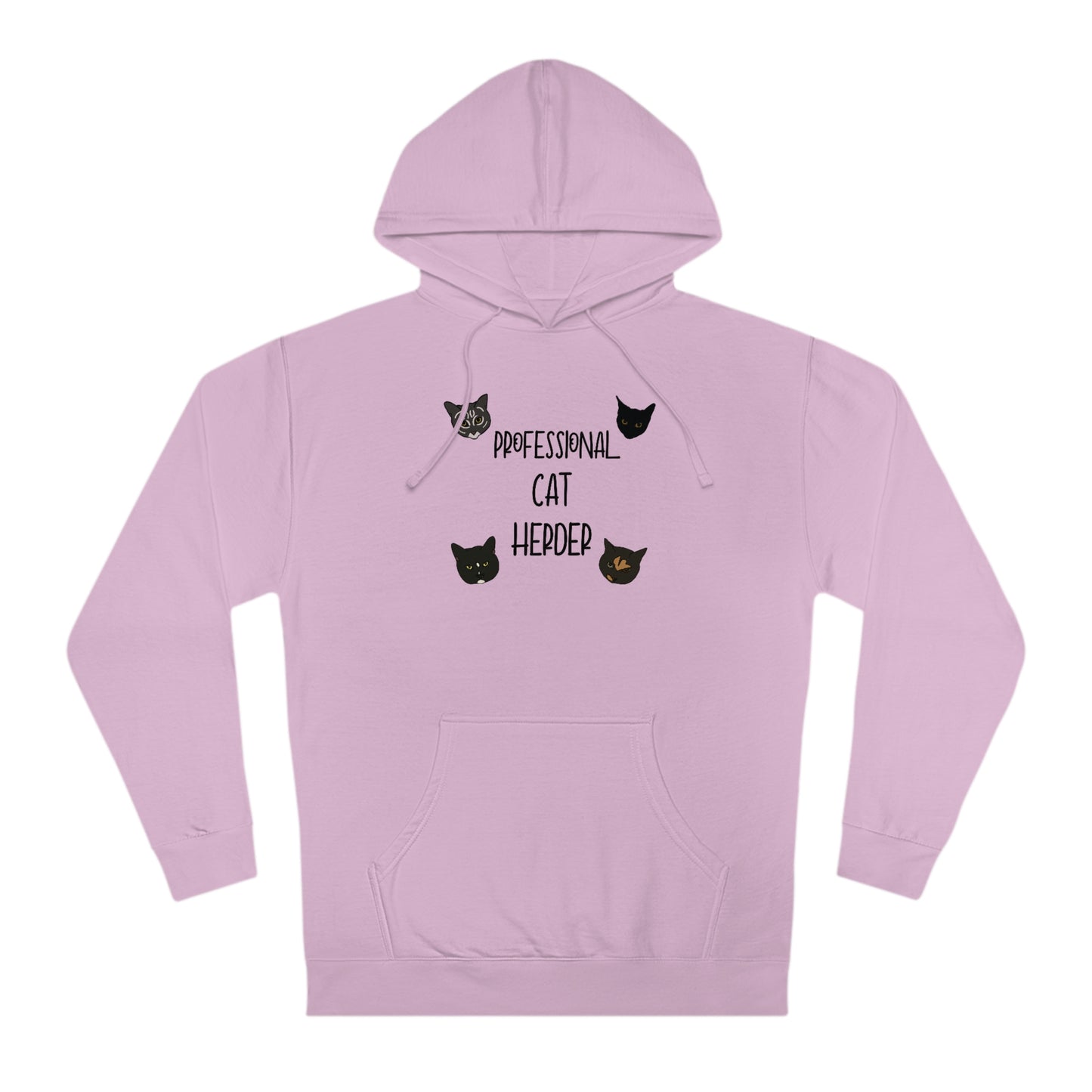 Assistant = Professional Cat Herder - Unisex Hooded Sweatshirt