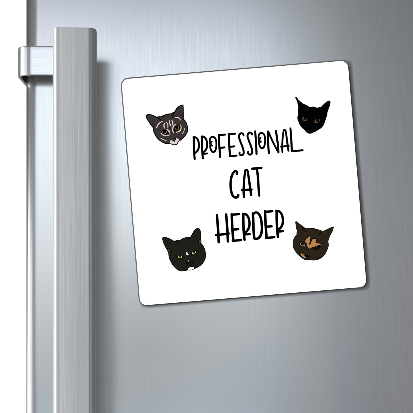 Assistant = Professional Cat Herder - Magnet