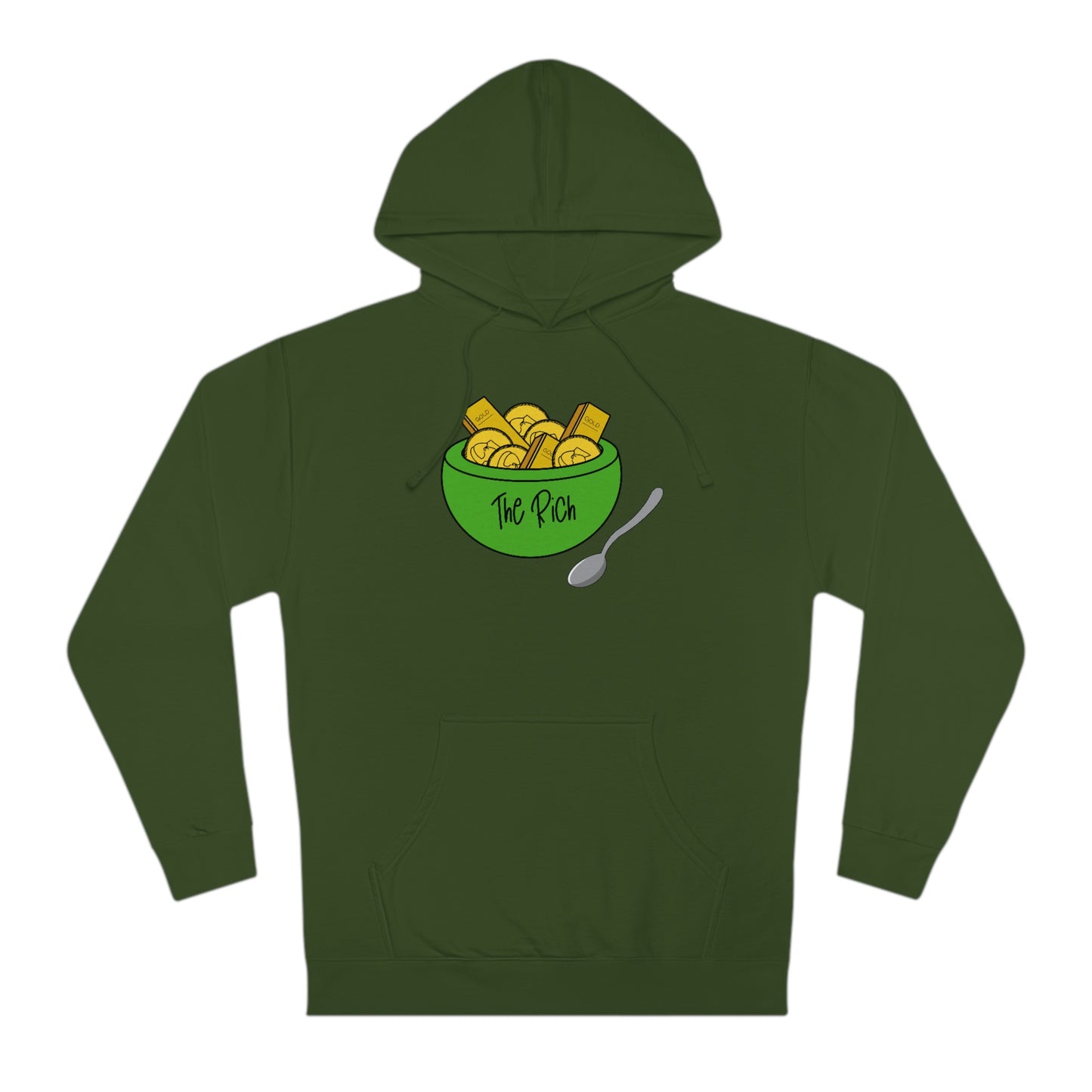 Eat the Rich - Unisex Hooded Sweatshirt