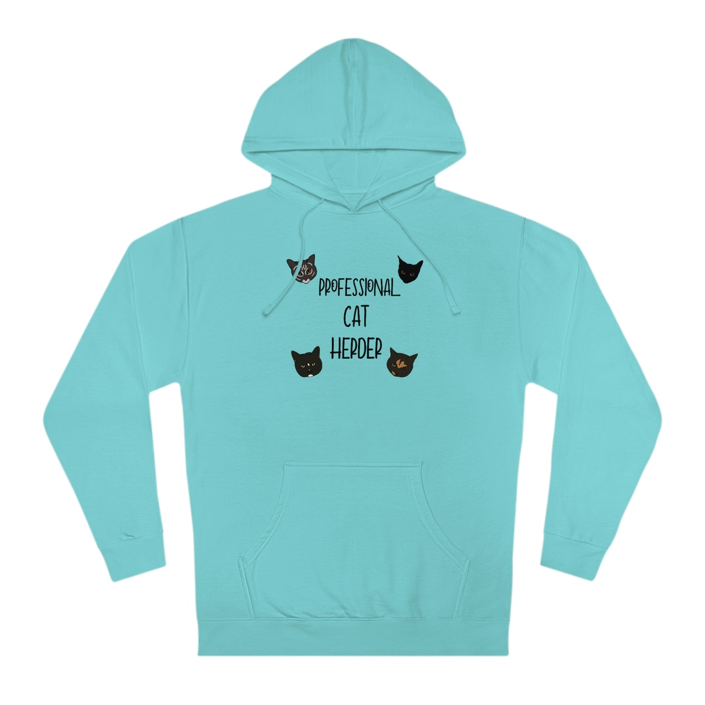 Assistant = Professional Cat Herder - Unisex Hooded Sweatshirt