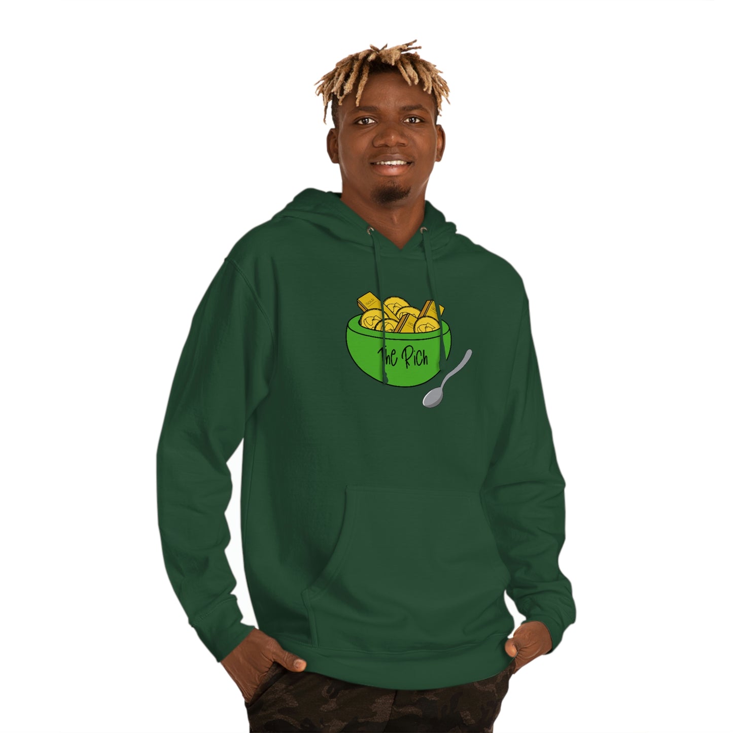 Eat the Rich - Unisex Hooded Sweatshirt