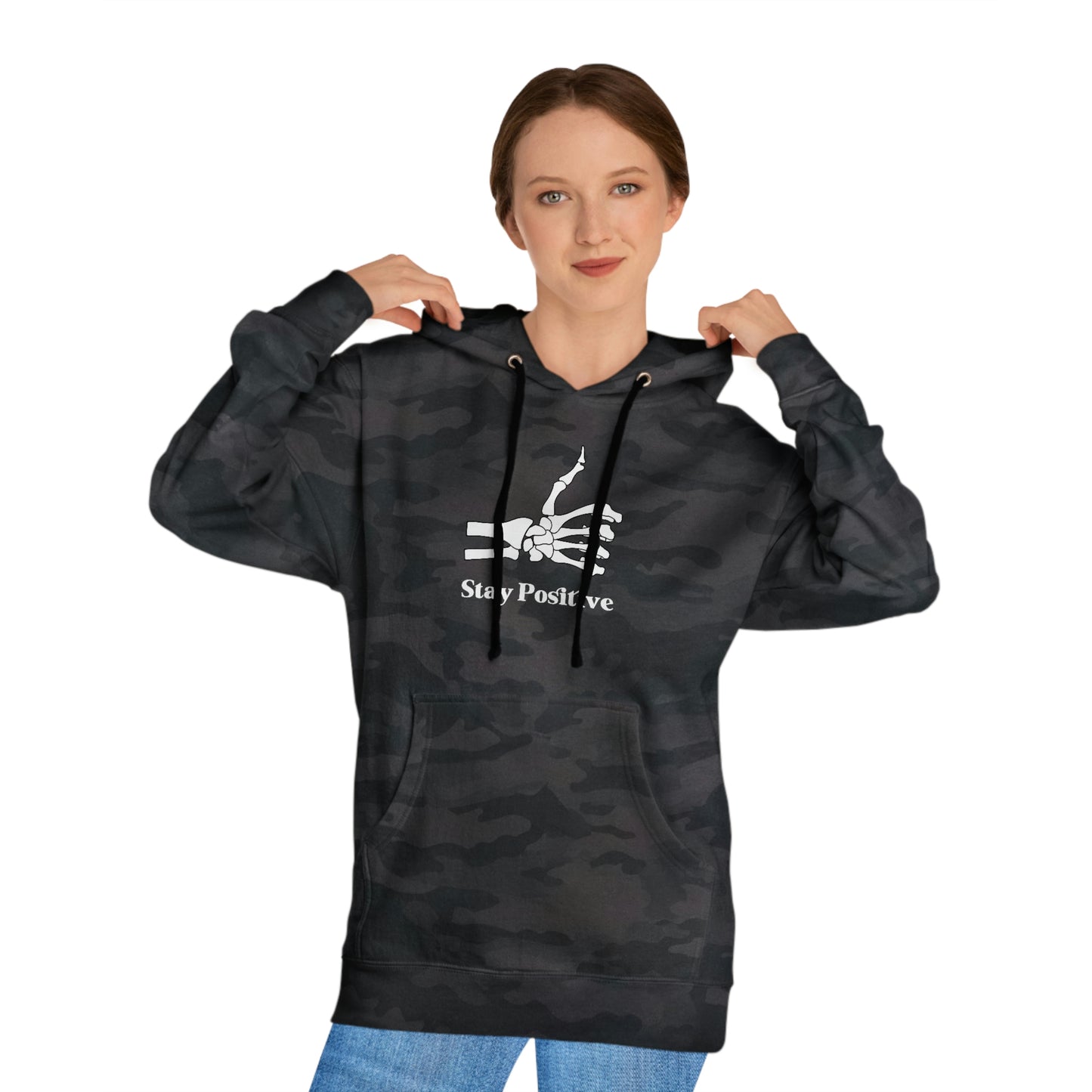 Stay Positive - Unisex Hooded Sweatshirt