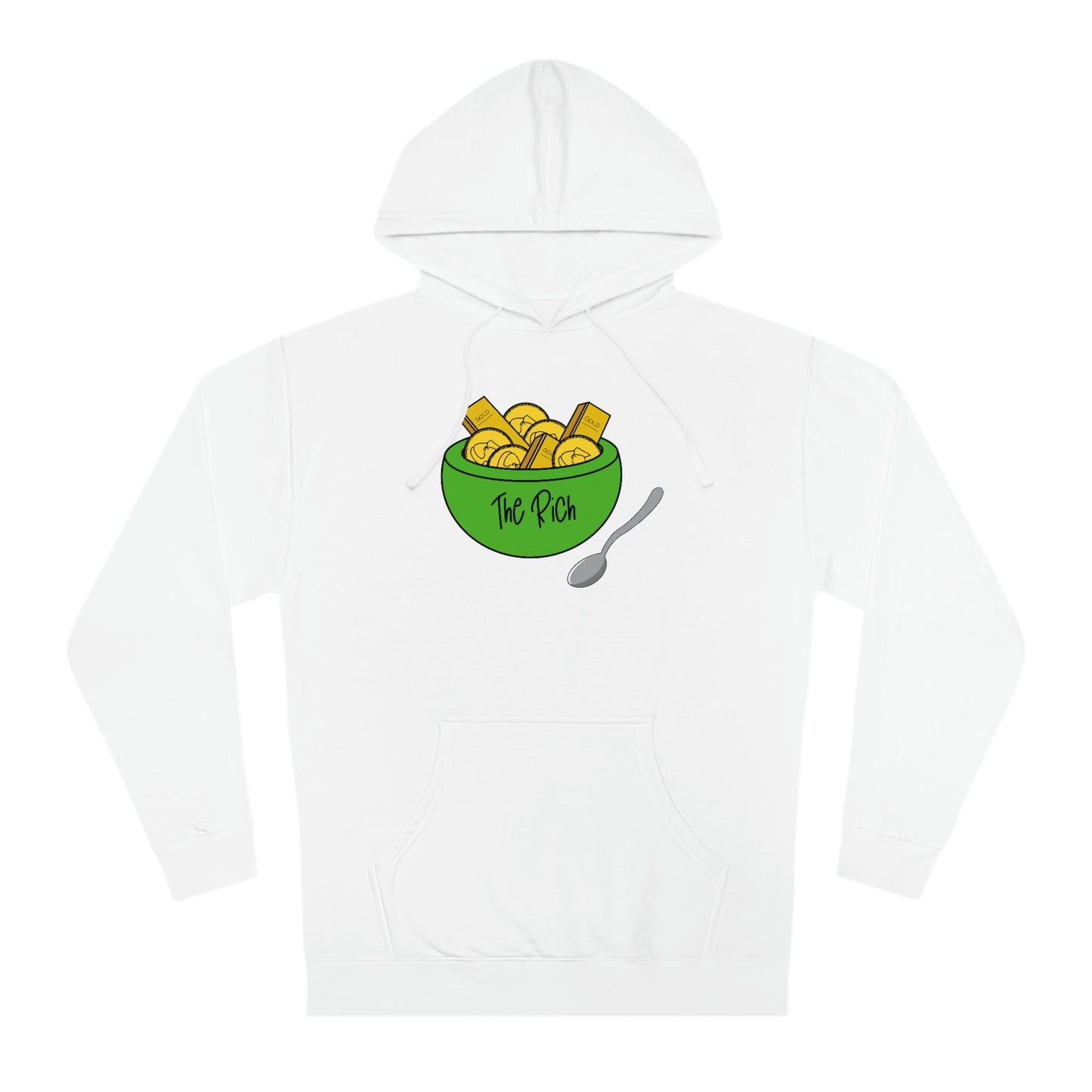 Eat the Rich - Unisex Hooded Sweatshirt