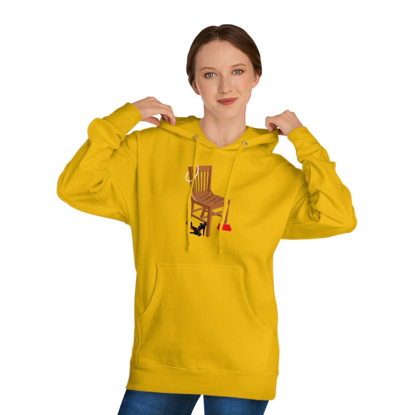 Movements Require Moving - Hooded Unisex Sweatshirt