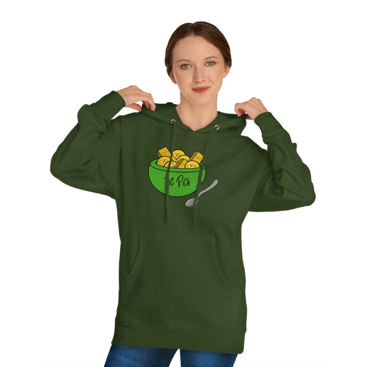 Eat the Rich - Unisex Hooded Sweatshirt
