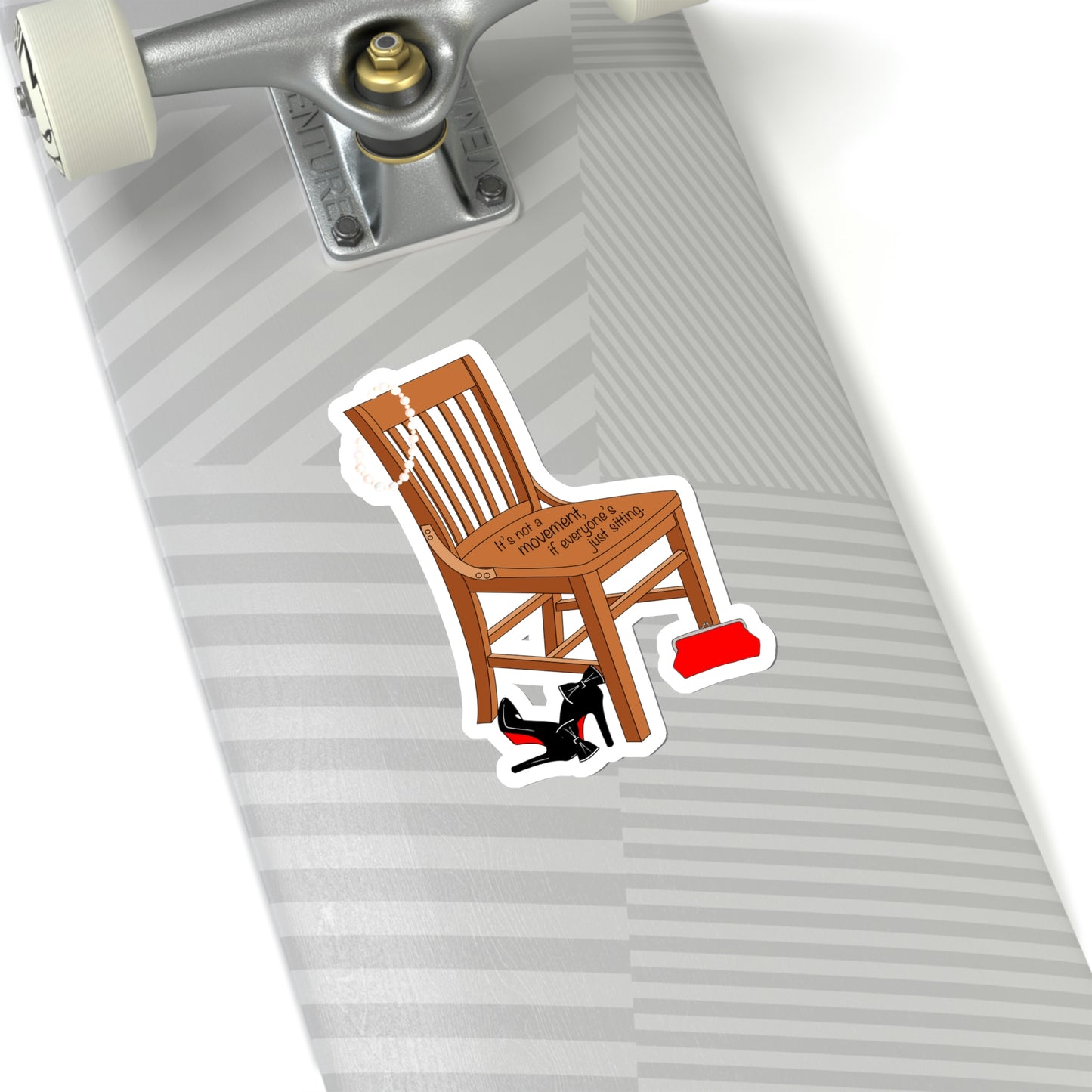 Movements Require Moving - Kiss-Cut Stickers