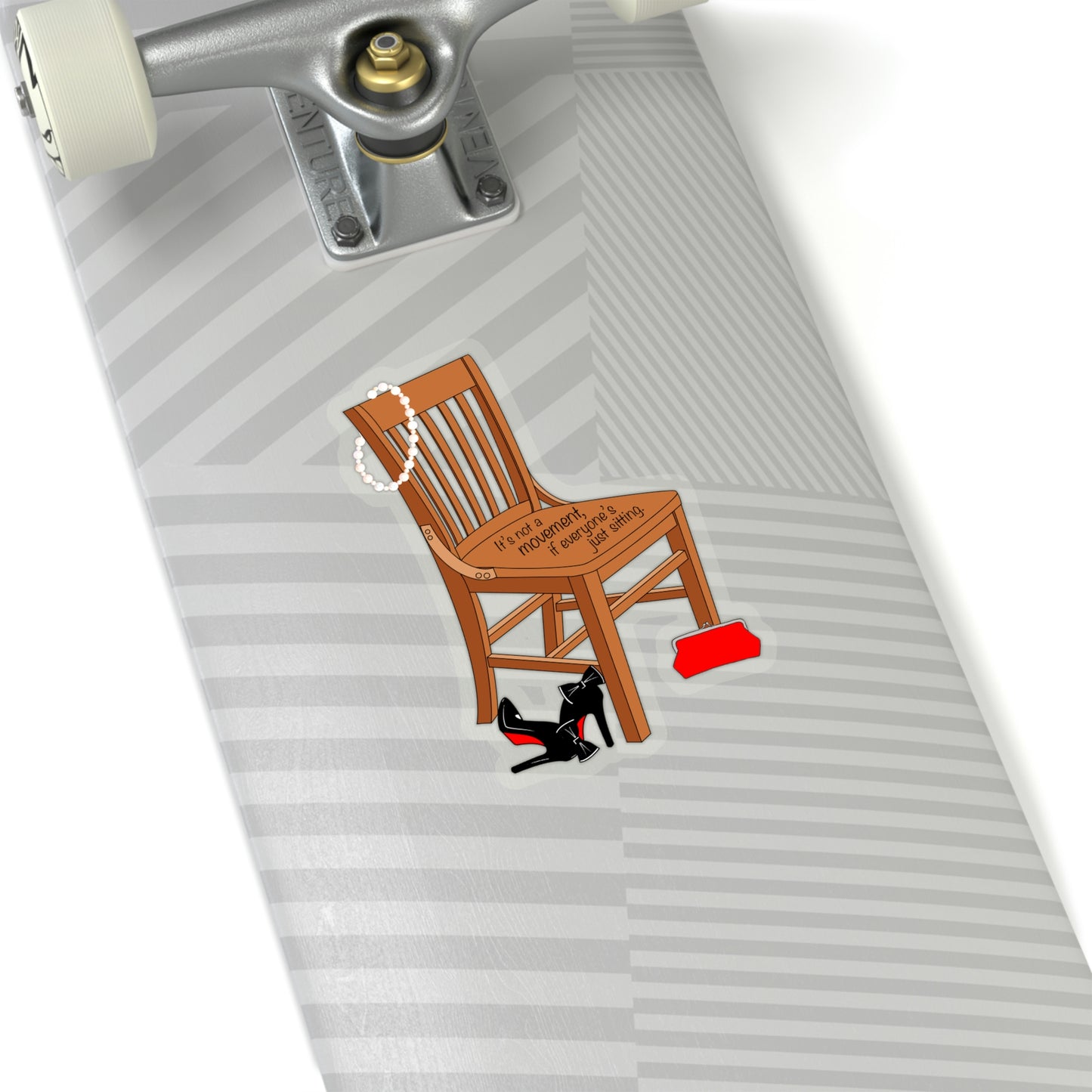 Movements Require Moving - Kiss-Cut Stickers