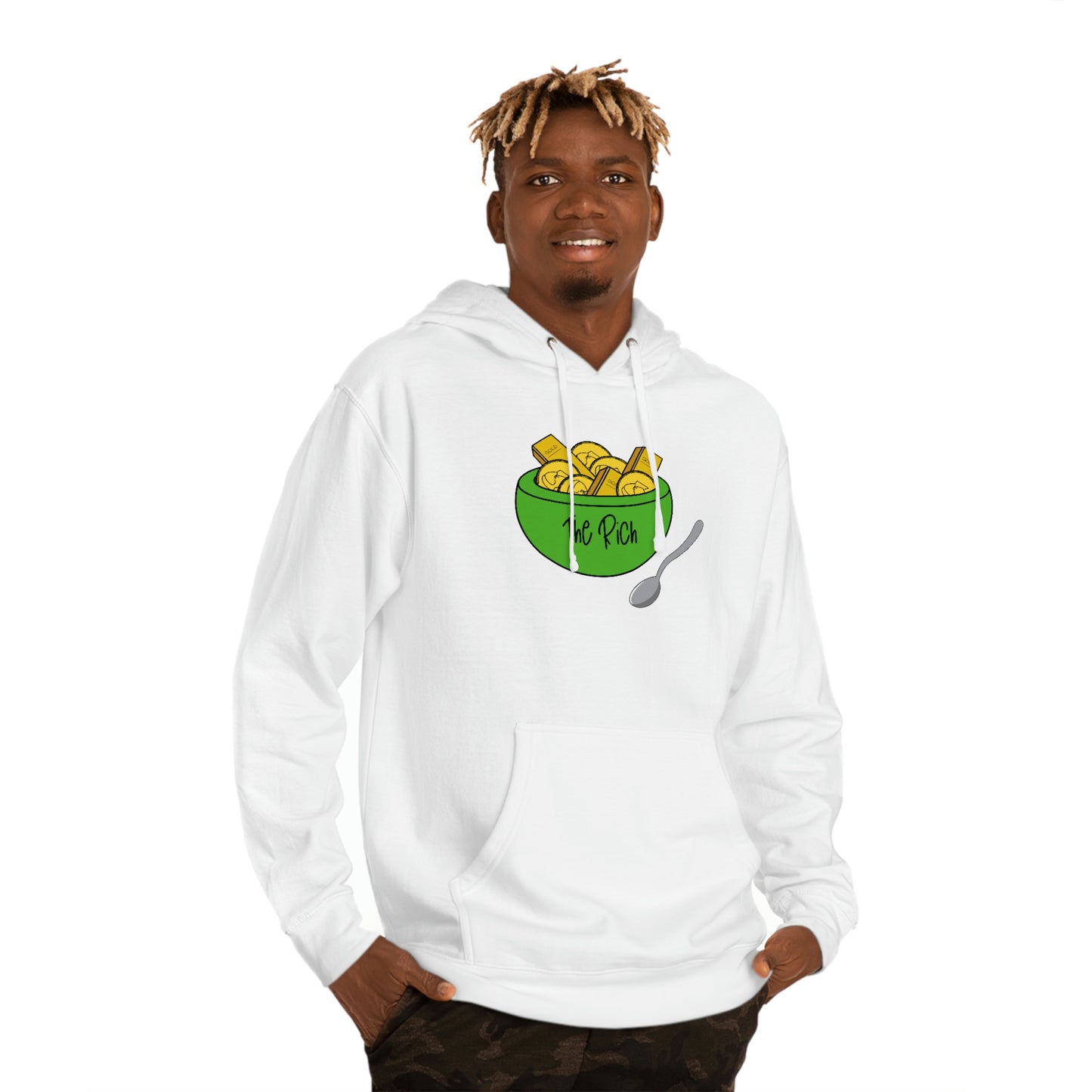 Eat the Rich - Unisex Hooded Sweatshirt