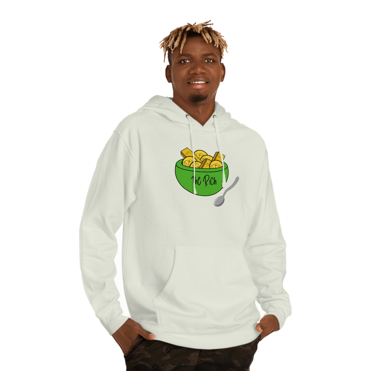 Eat the Rich - Unisex Hooded Sweatshirt