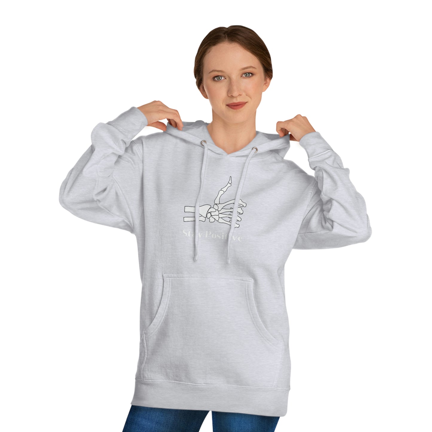 Stay Positive - Unisex Hooded Sweatshirt