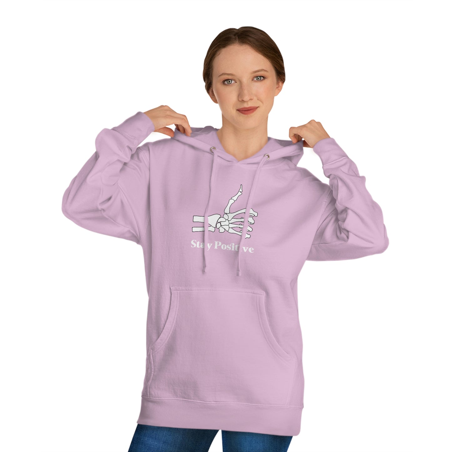 Stay Positive - Unisex Hooded Sweatshirt