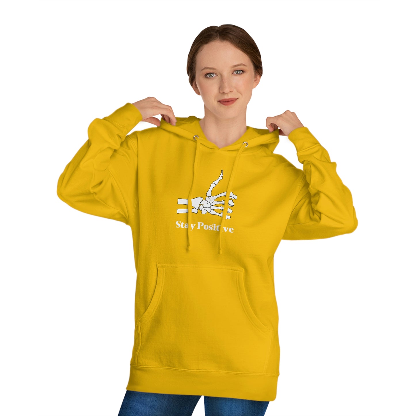 Stay Positive - Unisex Hooded Sweatshirt