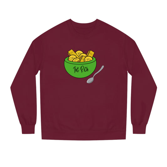 Eat the Rich - Unisex Crew Neck Sweatshirt