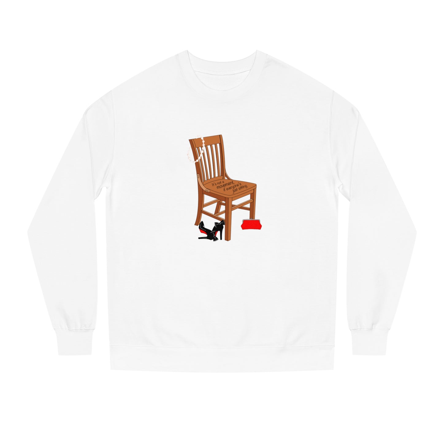 Movements Require Moving - Unisex Crew Neck Sweatshirt