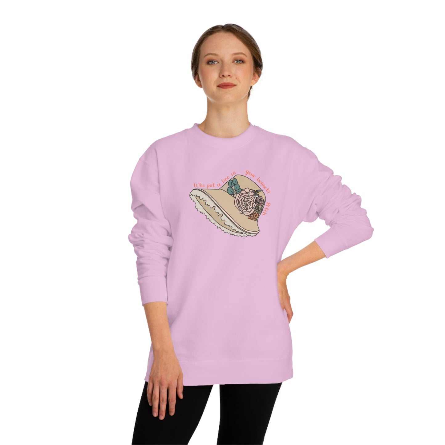 Bee in Your Bonnet - Unisex Crew Neck Sweatshirt