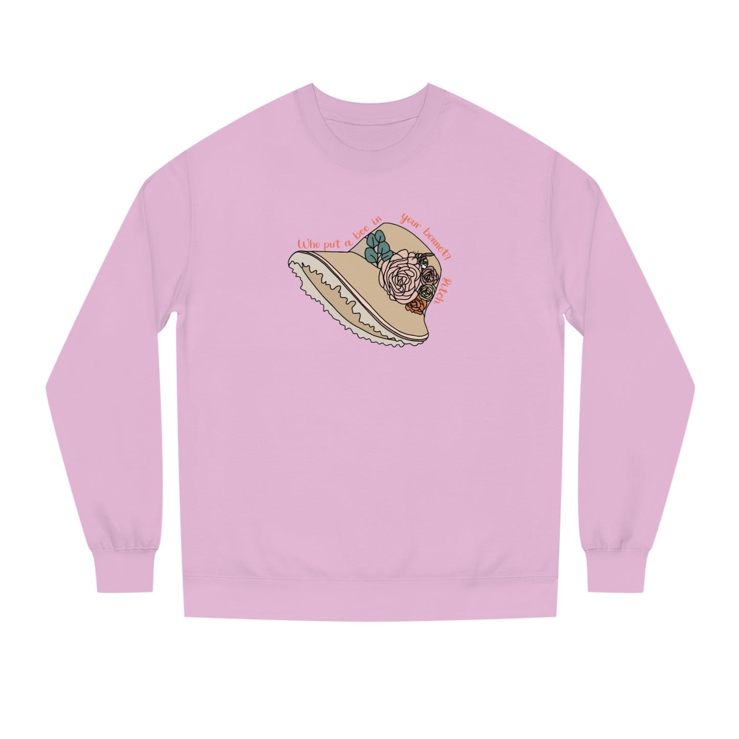 Bee in Your Bonnet - Unisex Crew Neck Sweatshirt