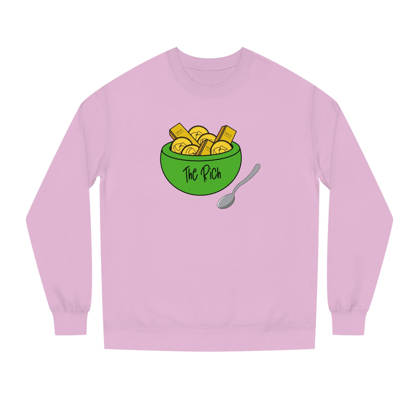 Eat the Rich - Unisex Crew Neck Sweatshirt