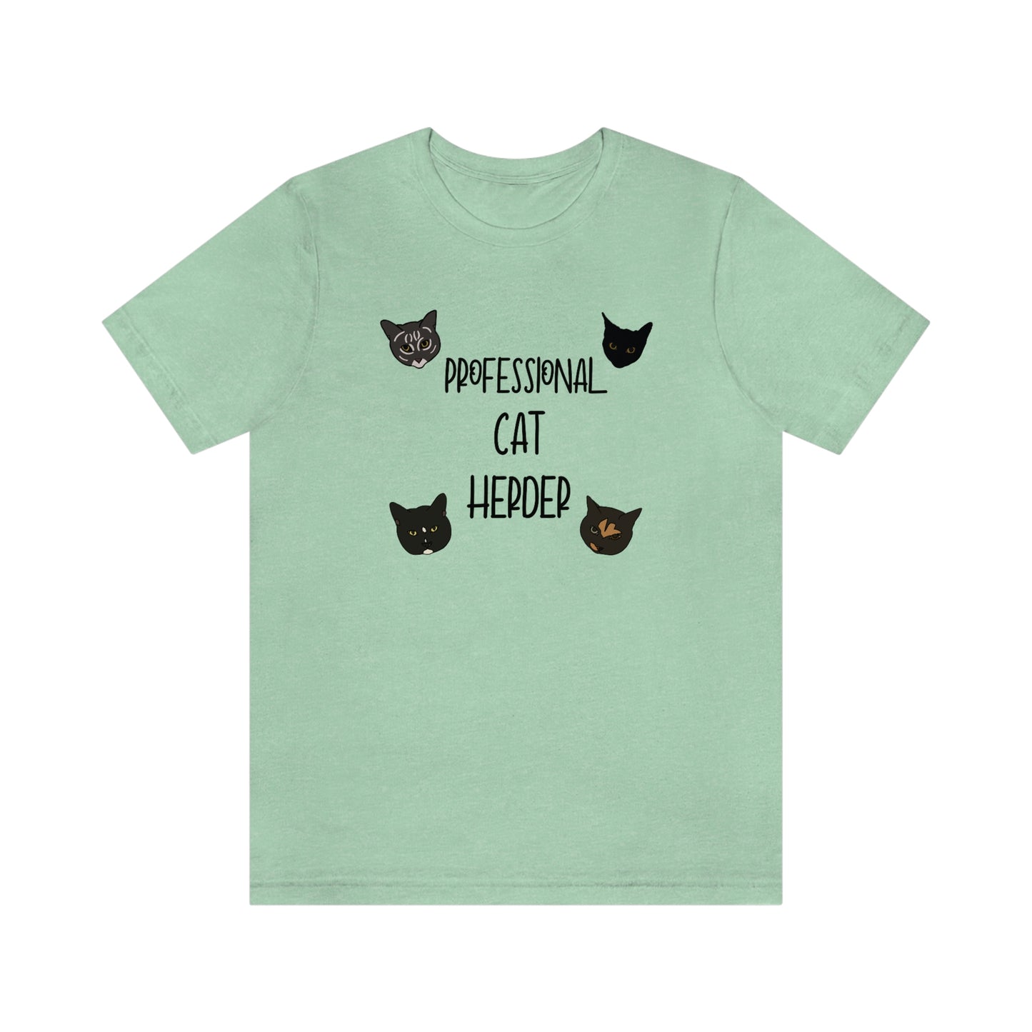 Assistant = Professional Cat Herder - Unisex Jersey Short Sleeve Tee