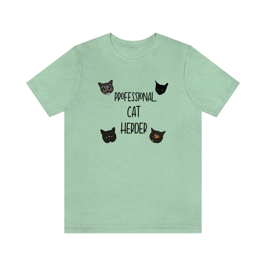 Assistant = Professional Cat Herder - Unisex Jersey Short Sleeve Tee