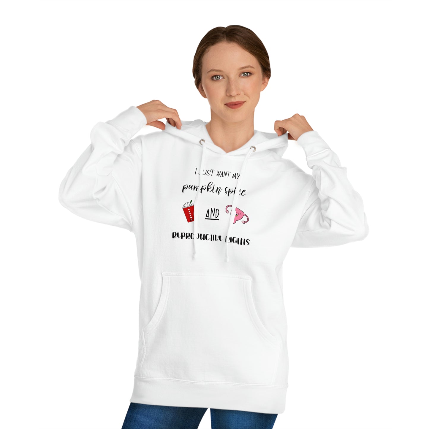 Reproductive Rights are Human Rights - Unisex Hooded Sweatshirt