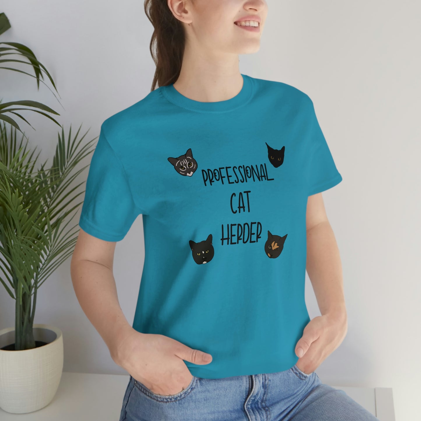 Assistant = Professional Cat Herder - Unisex Jersey Short Sleeve Tee