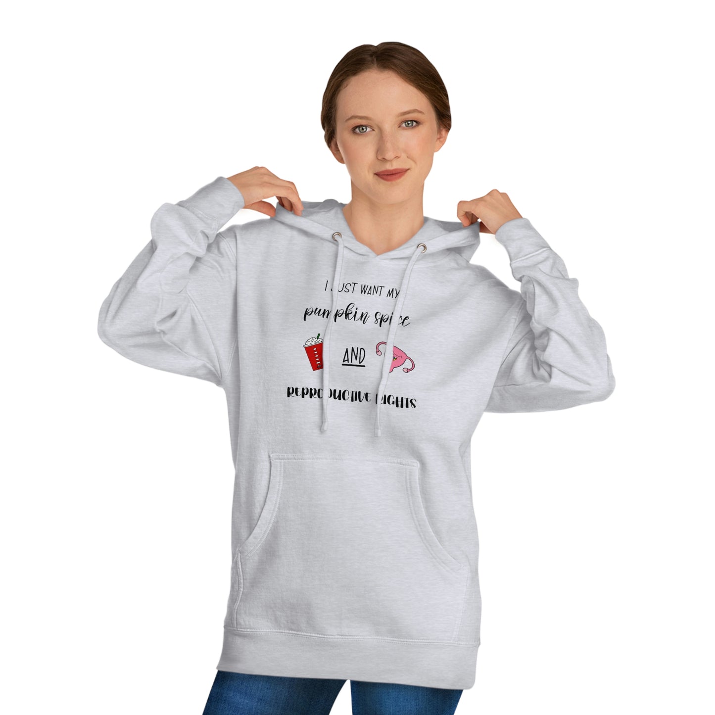 Reproductive Rights are Human Rights - Unisex Hooded Sweatshirt