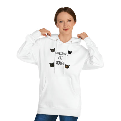 Assistant = Professional Cat Herder - Unisex Hooded Sweatshirt