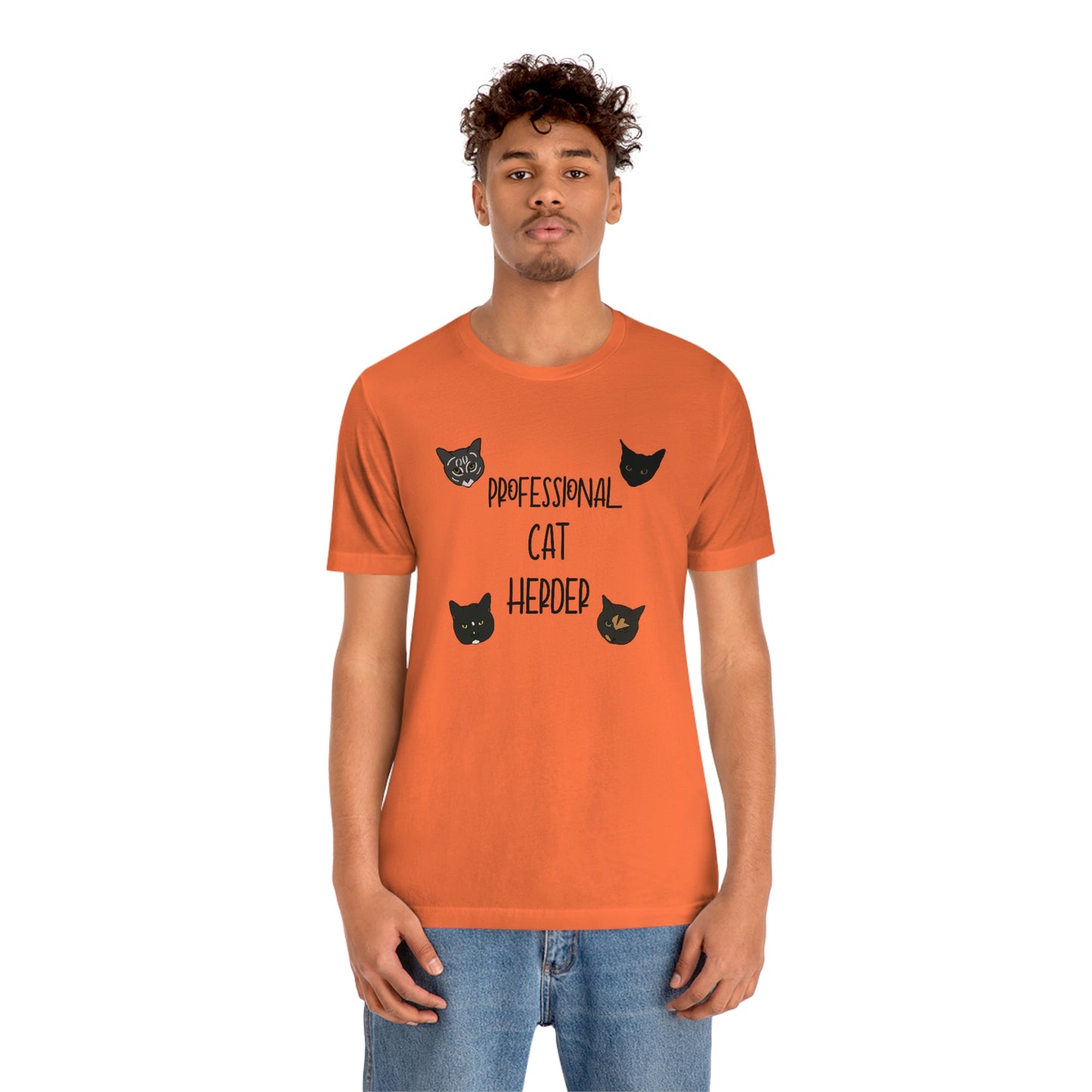 Assistant = Professional Cat Herder - Unisex Jersey Short Sleeve Tee