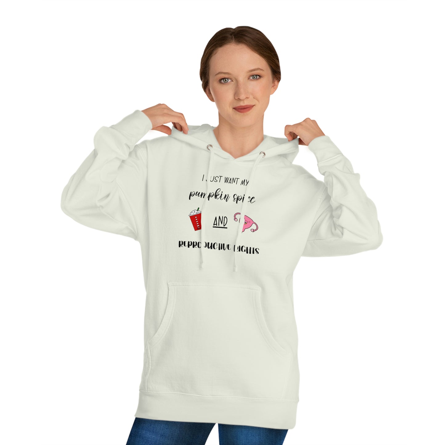 Reproductive Rights are Human Rights - Unisex Hooded Sweatshirt