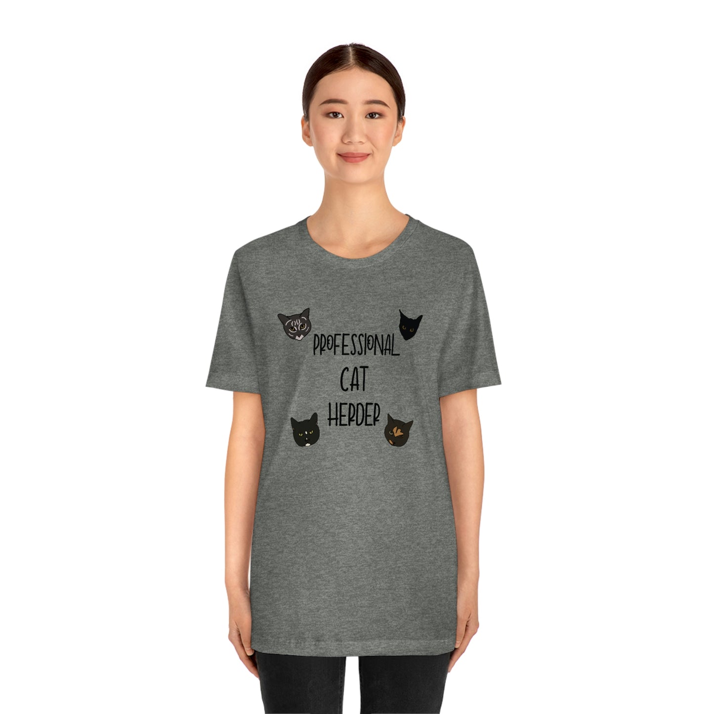 Assistant = Professional Cat Herder - Unisex Jersey Short Sleeve Tee