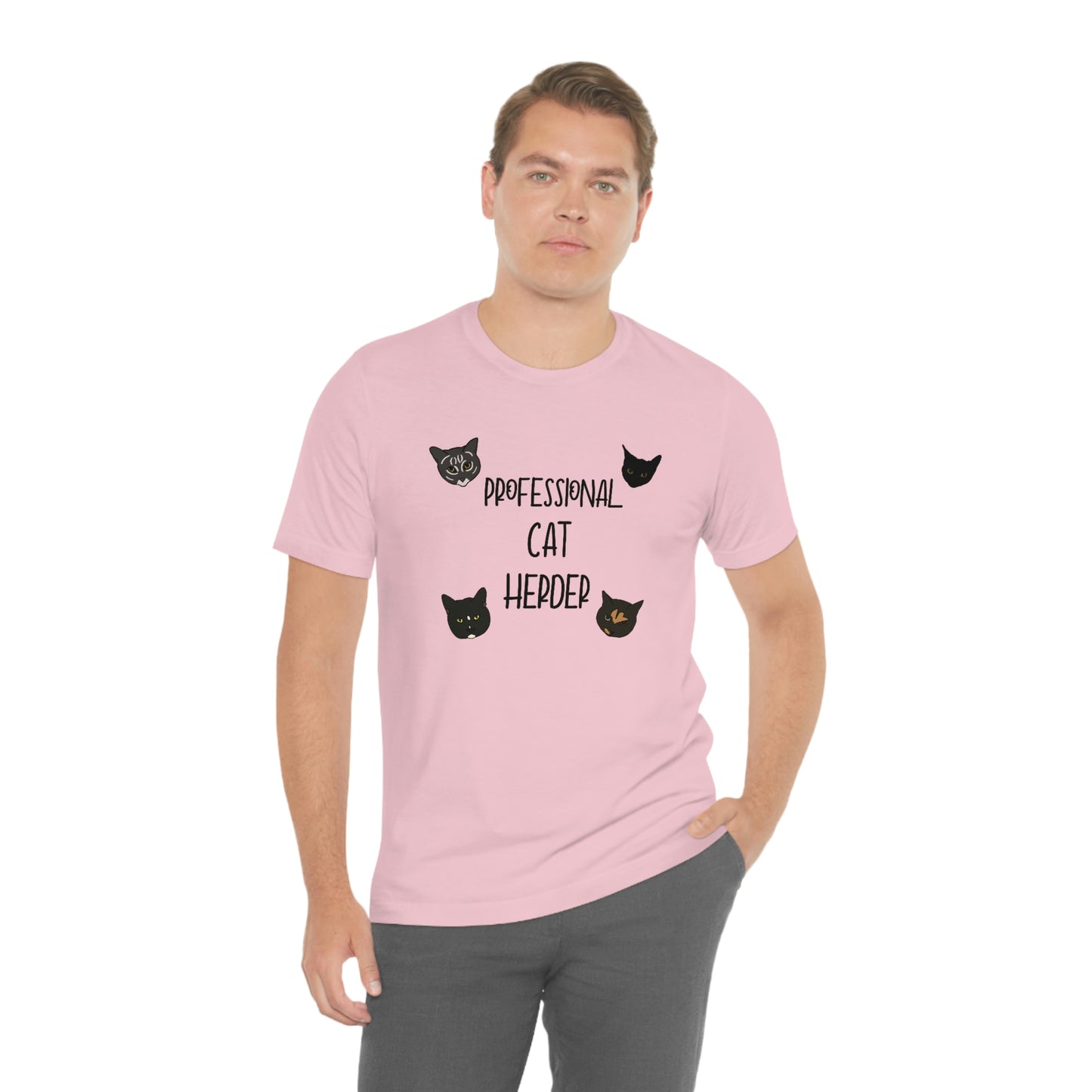 Assistant = Professional Cat Herder - Unisex Jersey Short Sleeve Tee