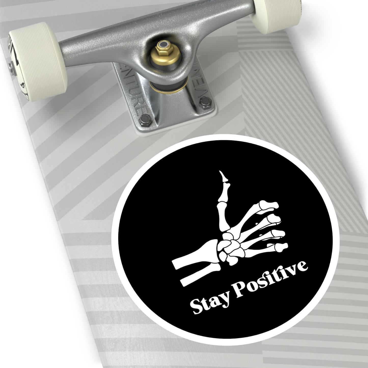 Stay Positive - Sticker