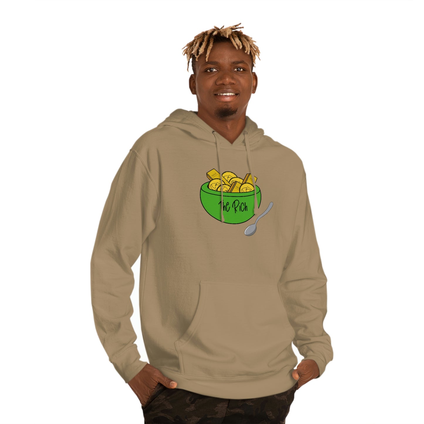 Eat the Rich - Unisex Hooded Sweatshirt