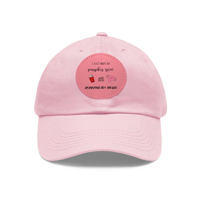 Reproductive Rights Are Human Rights - Dad Hat with Leather Patch (Round)