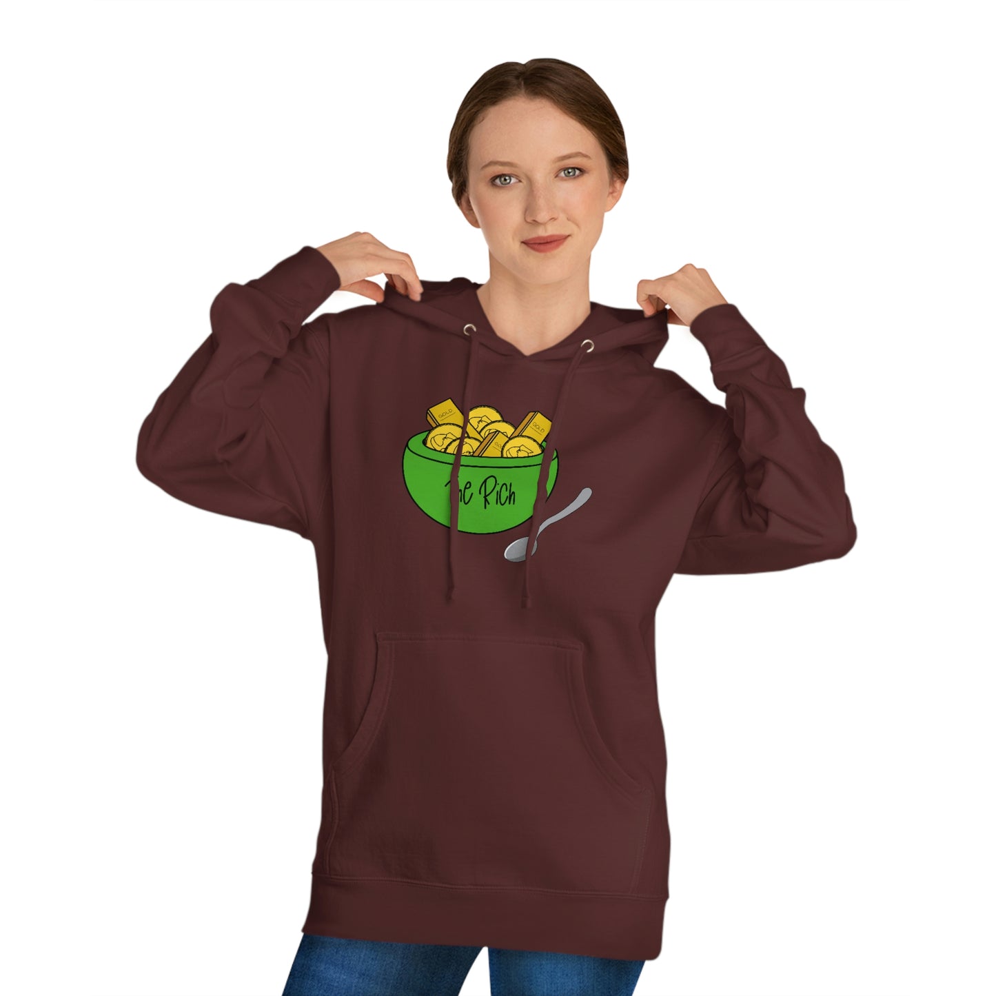 Eat the Rich - Unisex Hooded Sweatshirt