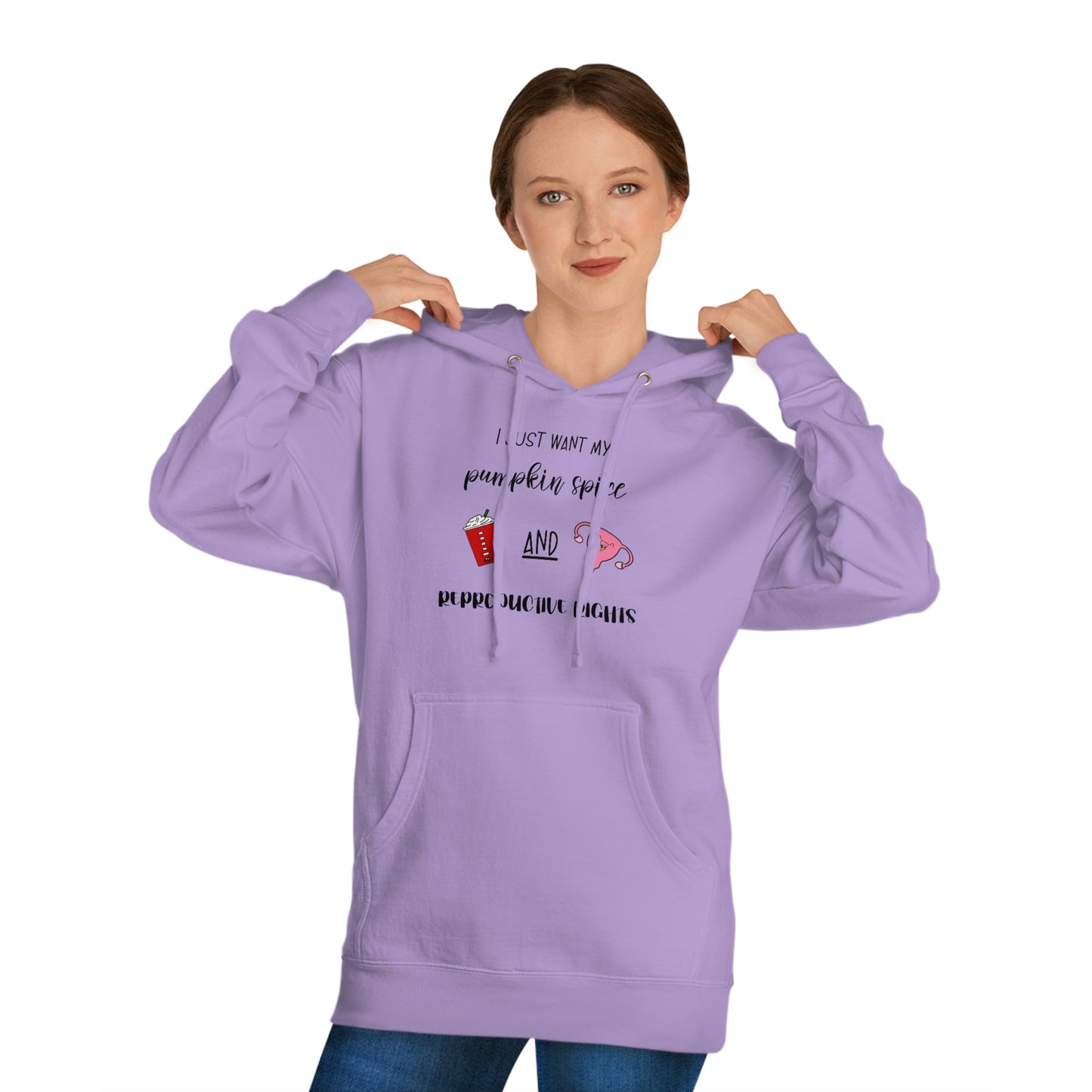 Reproductive Rights are Human Rights - Unisex Hooded Sweatshirt