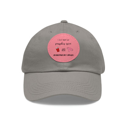 Reproductive Rights Are Human Rights - Dad Hat with Leather Patch (Round)