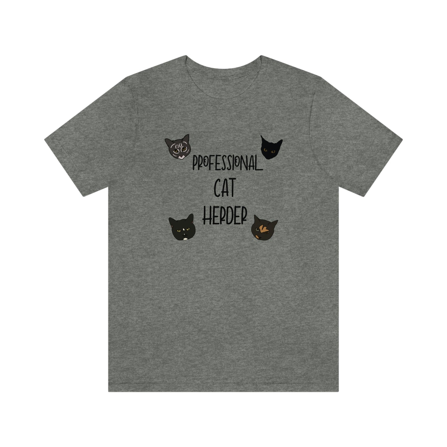 Assistant = Professional Cat Herder - Unisex Jersey Short Sleeve Tee