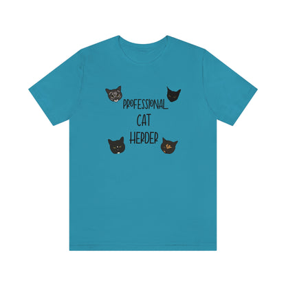 Assistant = Professional Cat Herder - Unisex Jersey Short Sleeve Tee