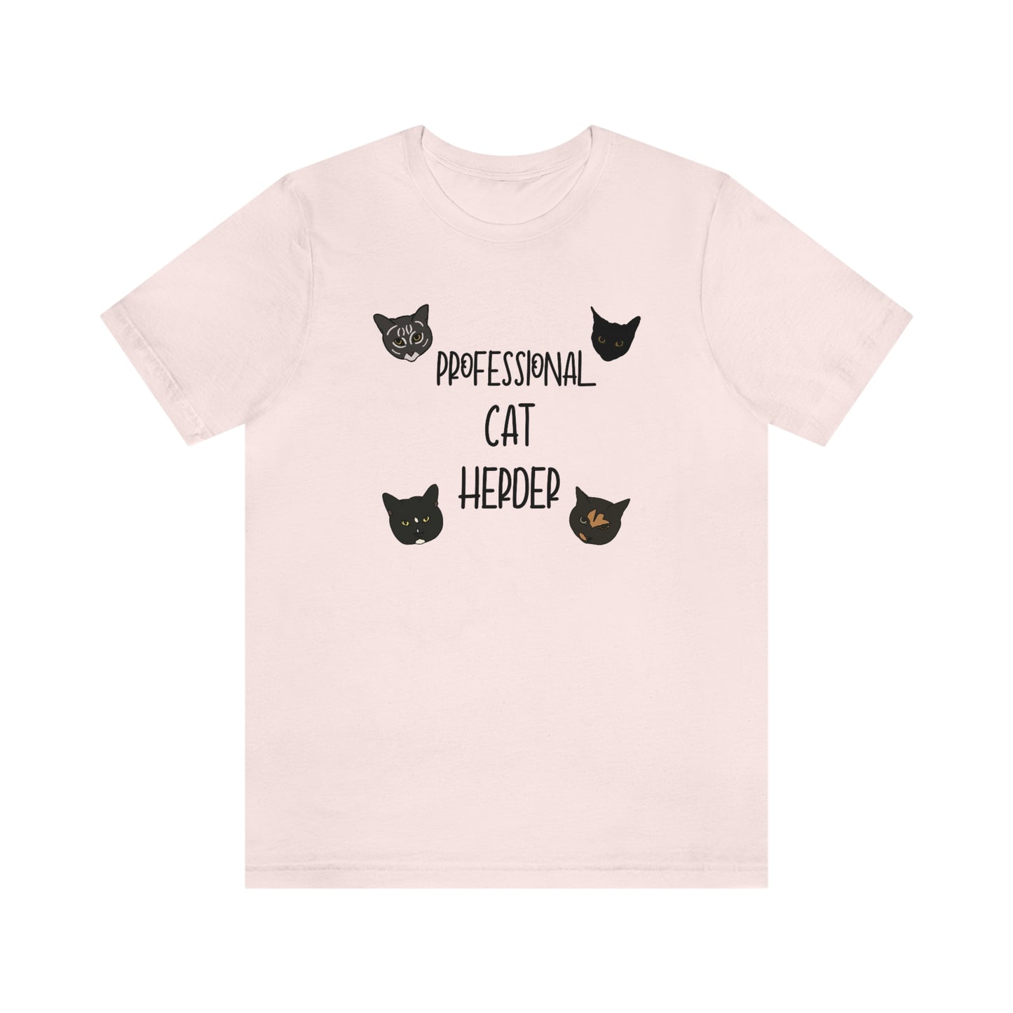 Assistant = Professional Cat Herder - Unisex Jersey Short Sleeve Tee