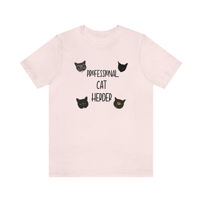 Assistant = Professional Cat Herder - Unisex Jersey Short Sleeve Tee