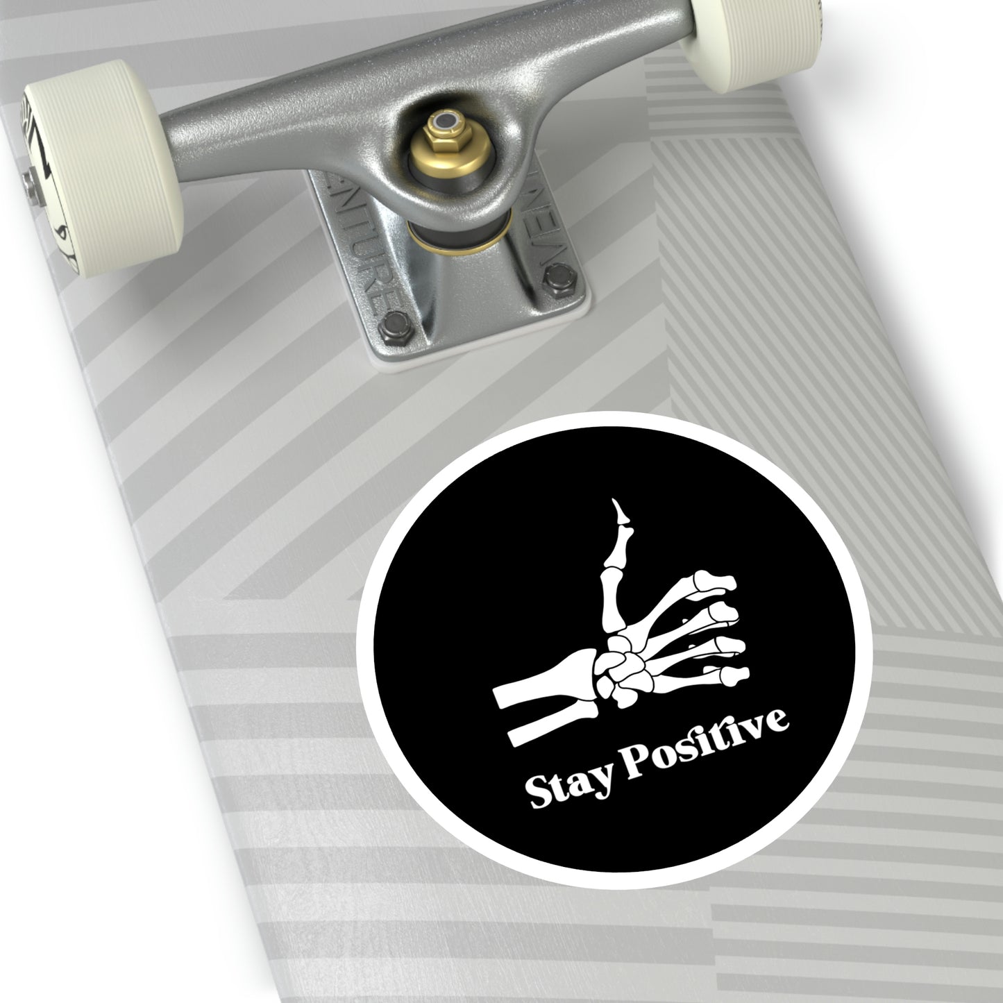 Stay Positive - Sticker