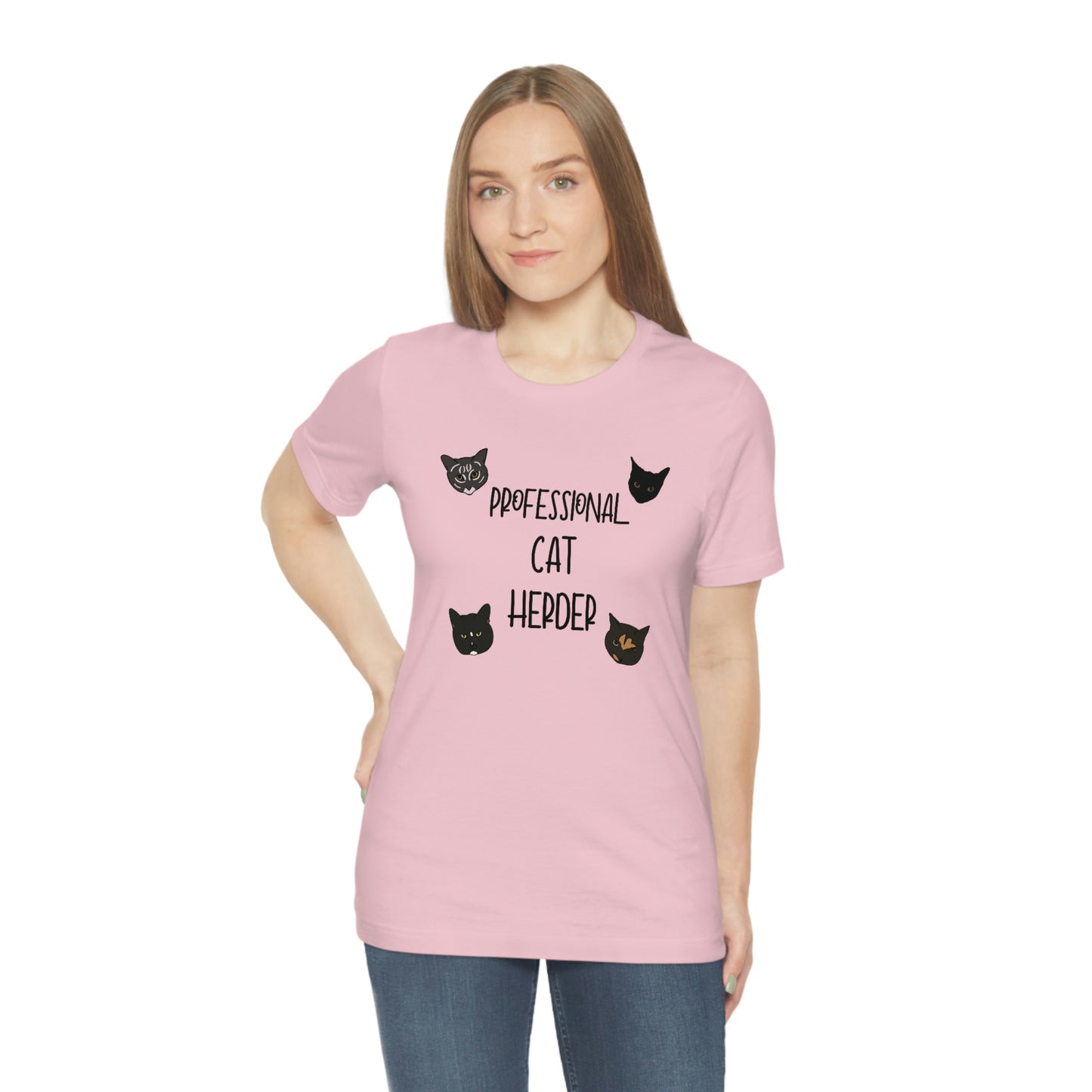 Assistant = Professional Cat Herder - Unisex Jersey Short Sleeve Tee