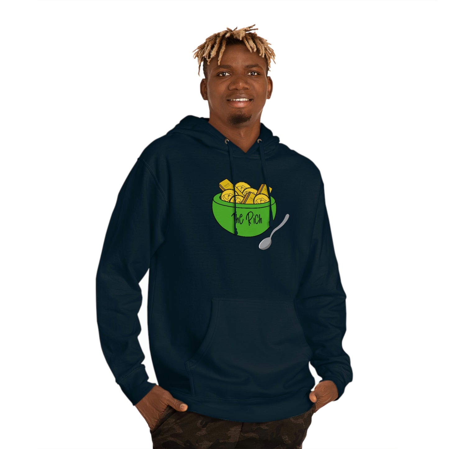 Eat the Rich - Unisex Hooded Sweatshirt